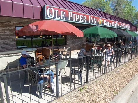 Ole piper inn - Jun 10, 2017 · Ole Piper Inn. Claimed. Review. Save. Share. 180 reviews #3 of 54 Restaurants in Blaine ₹₹ - ₹₹₹ American Bar Pub. 1416 93rd Ln NE, Blaine, MN 55449-4363 +1 763-780-7100 Website. Opens in 44 min : See all hours. 